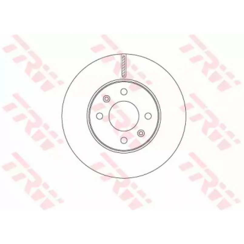 DF6794 TRW - Гальмівний диск