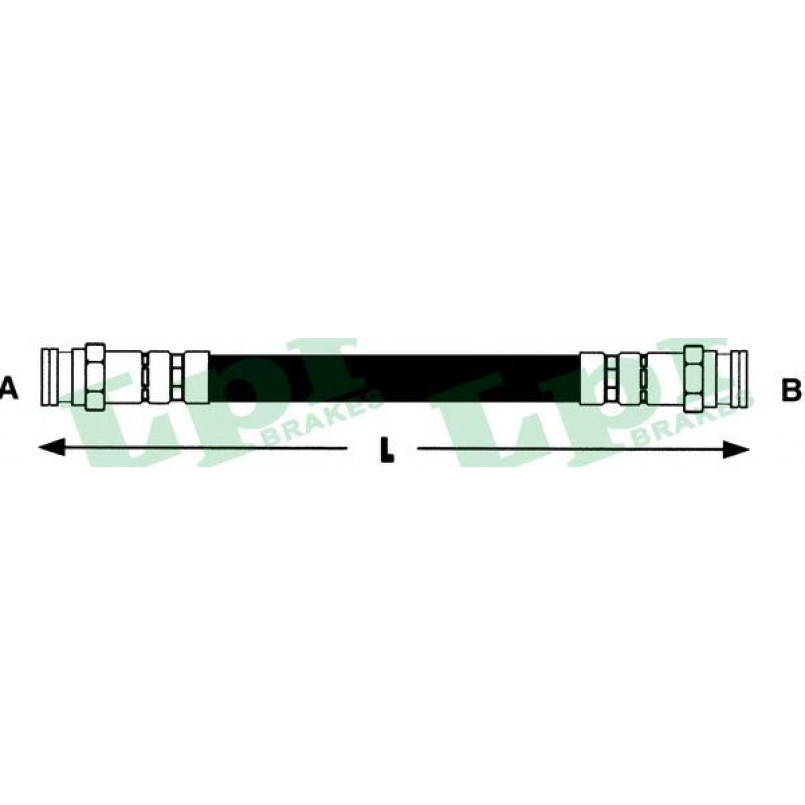 6T48351  LPR - Гальмівний шланг