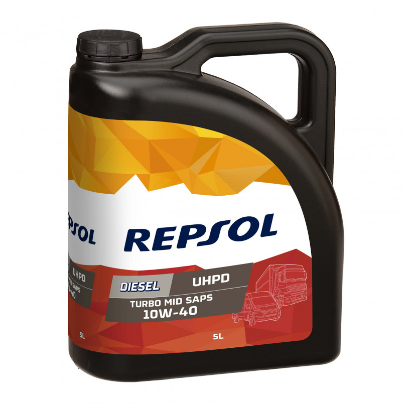 Олива моторна REPSOL DIESEL TUR. UHPD MID SAPS 10W-40 (5Л)