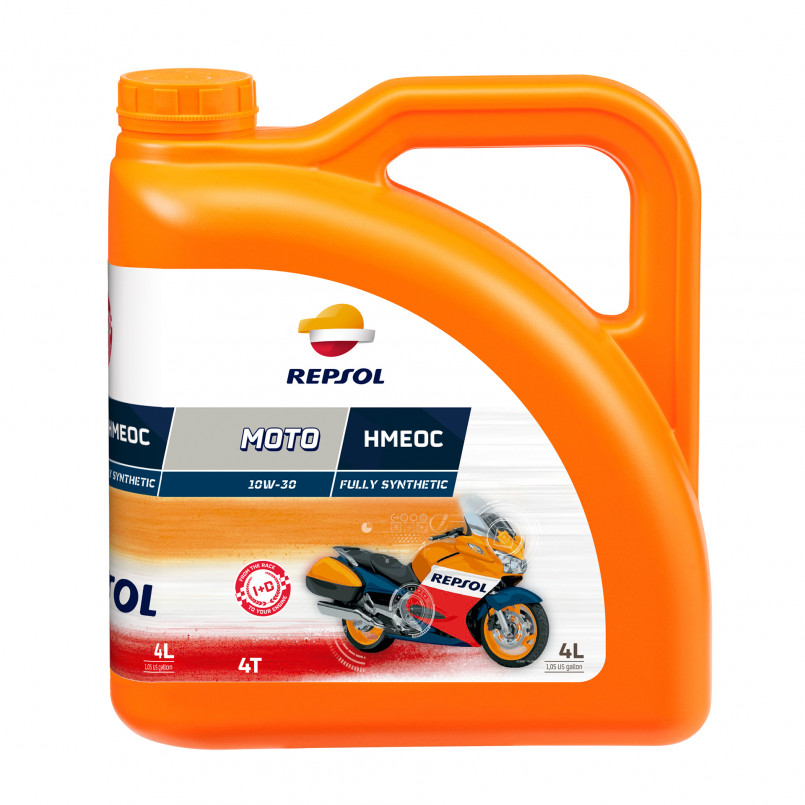 Олива моторна REPSOL MOTO RACING HMEOC 4T 10W-30 (4Л)