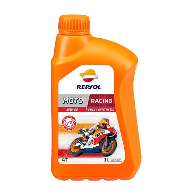 Олива моторна REPSOL MOTO RACING 4T 15W-50 (1Л)