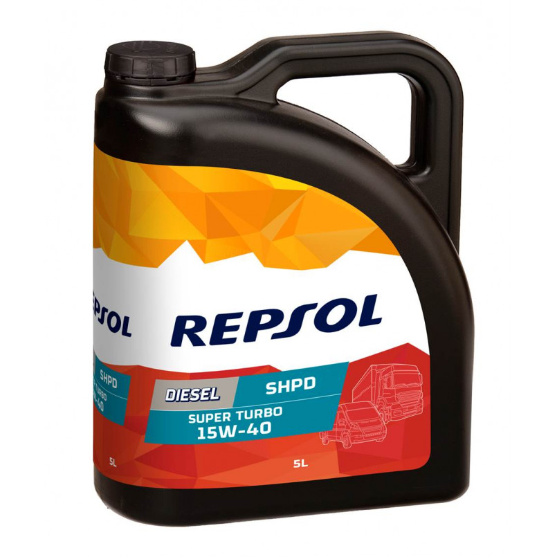 Олива моторна REPSOL DIESEL SUPER TURBO SHPD 15W-40 (5Л)