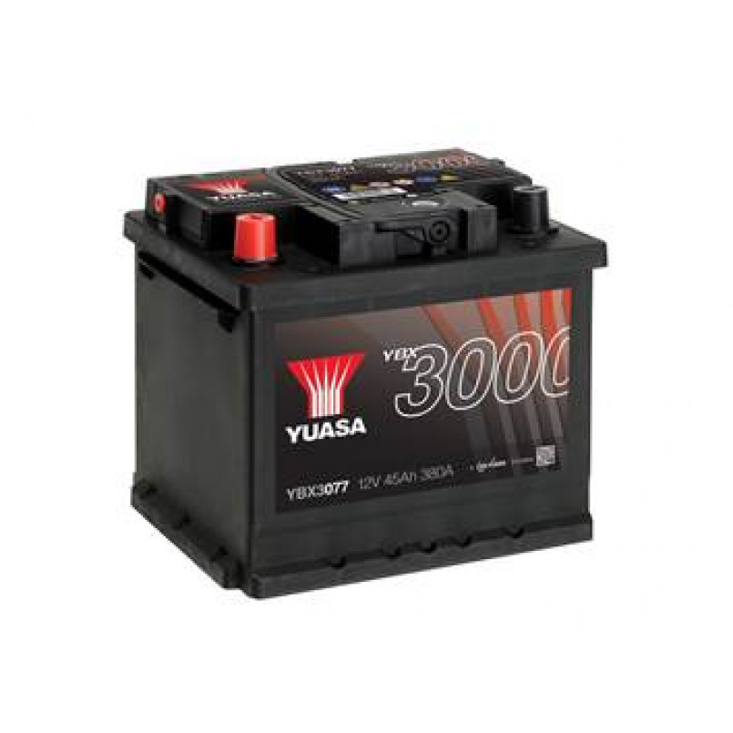 Yuasa 12V 45Ah  SMF Battery YBX3077 (1)
