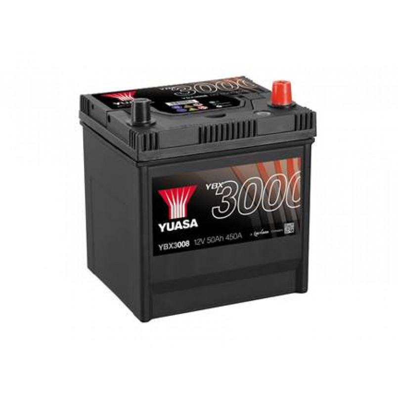 Акумулятор YBX3008 Yuasa 12V 50Ah 450A