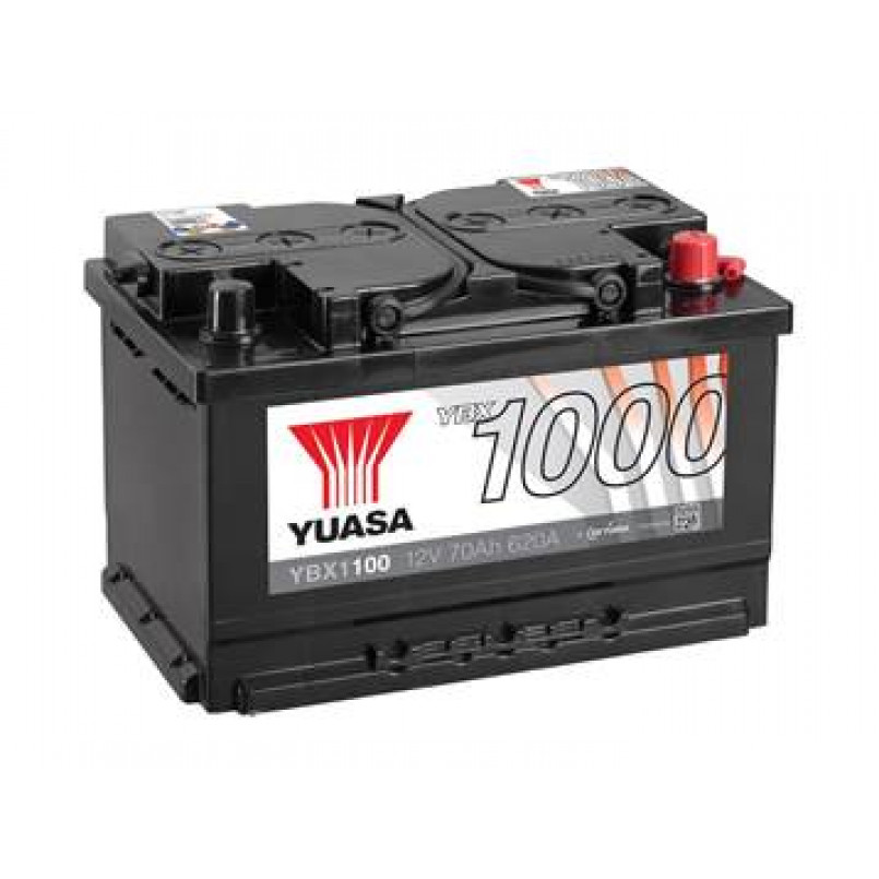 Акумулятор YBX1100 Yuasa 12V 70Ah 620A