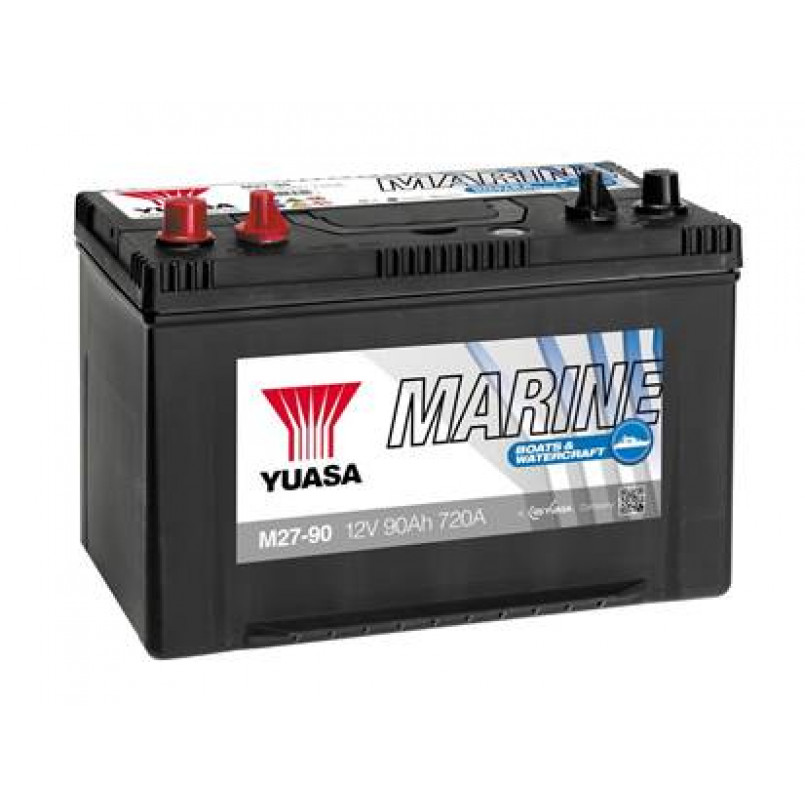 Yuasa 12V 90Ah  Marine Battery M27-90S(1)