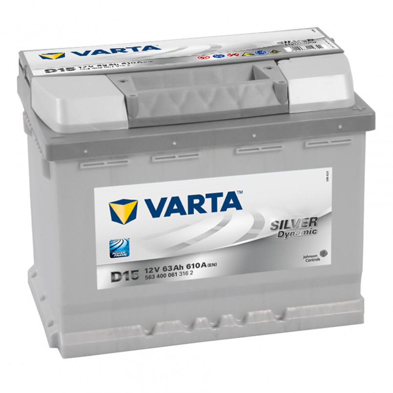 VARTA 63Ач  Silver Dynamic  D15 (0)