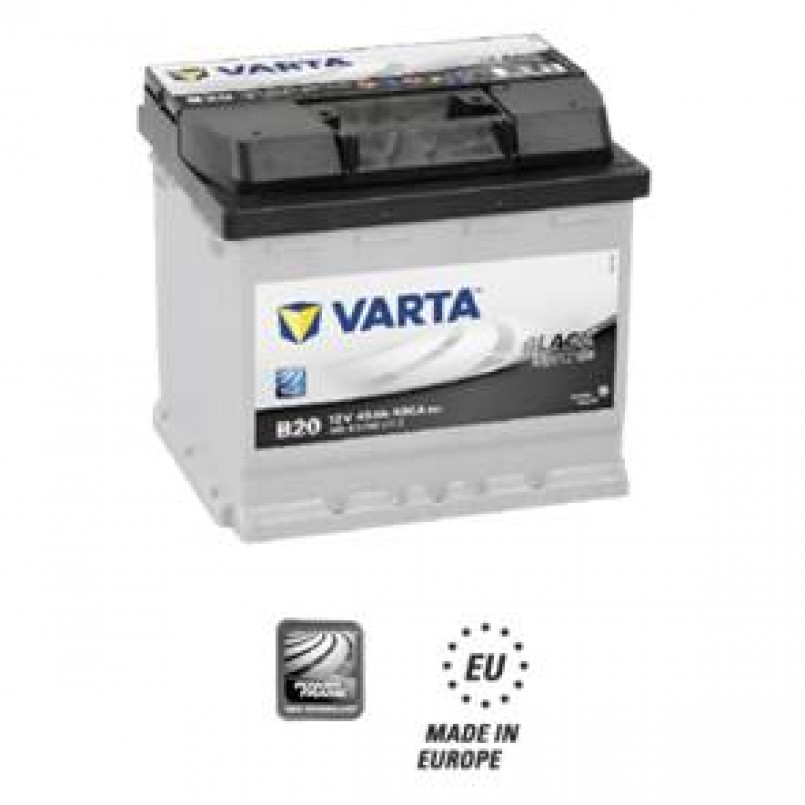 VARTA 45Ач  Black Dynamic  B20 (1)