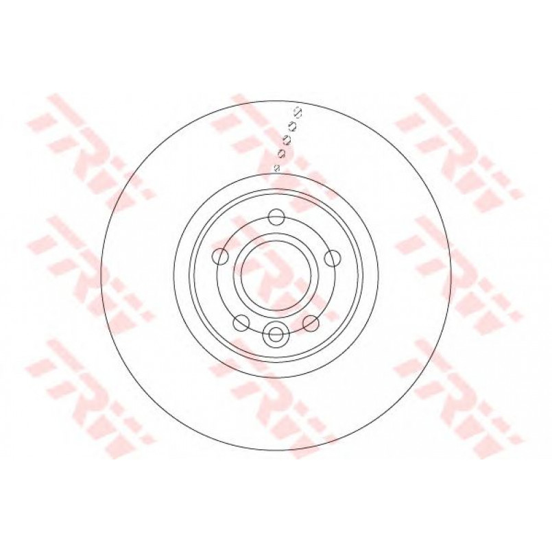 DF6676S  TRW - Гальмівний диск