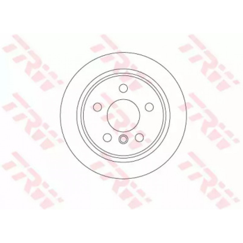 DF6795 TRW - Гальмівний диск