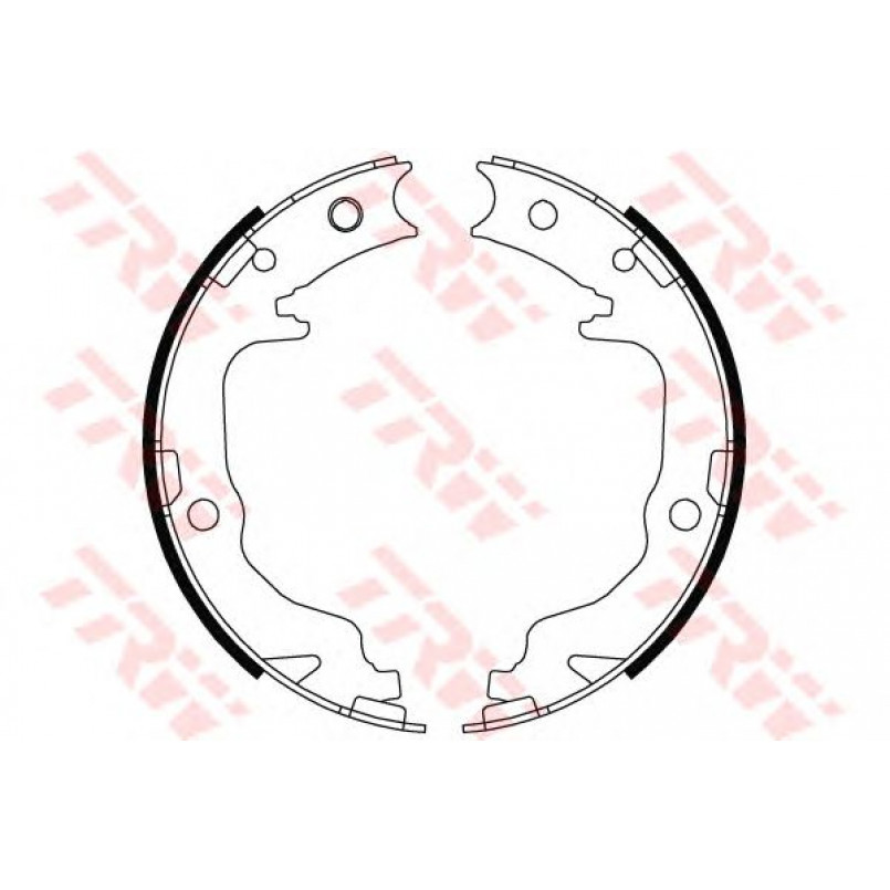 GS8804 TRW - Гальмівні колодки до барабанів