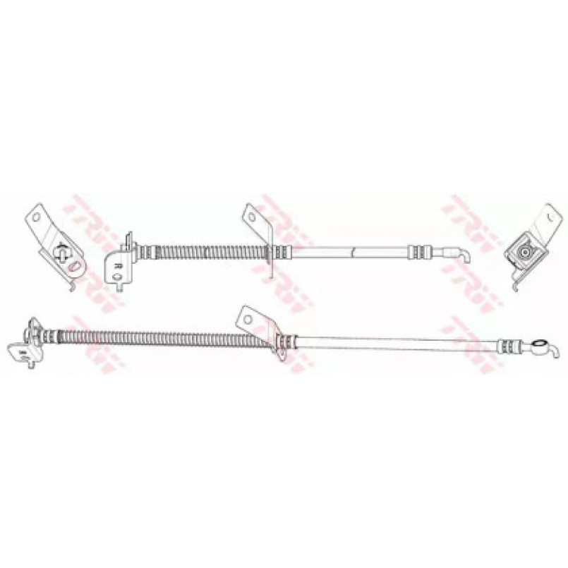 PHD1150  TRW - Гальмівний шланг