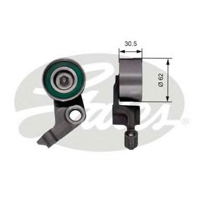 T41280 (7786-21565)  Натяжний ролик ременя ГРМ GATES OWERGRIP TENSIONER