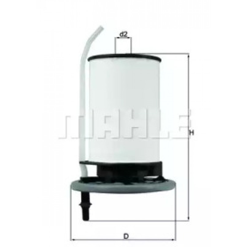 LX3538 Фільтр повітря (MAHLE)