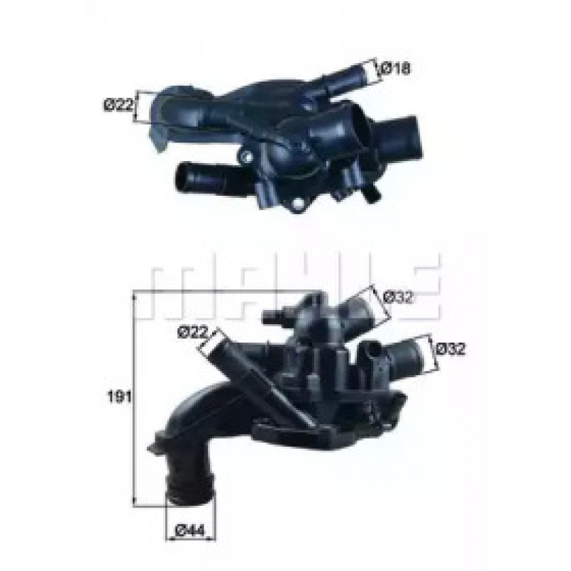 LX4059 Фільтр повітря (MAHLE)