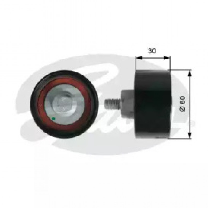T42142 (7786-21460) Обвідний ролик ременя ГРМ GATES POWERGRIP IDLER