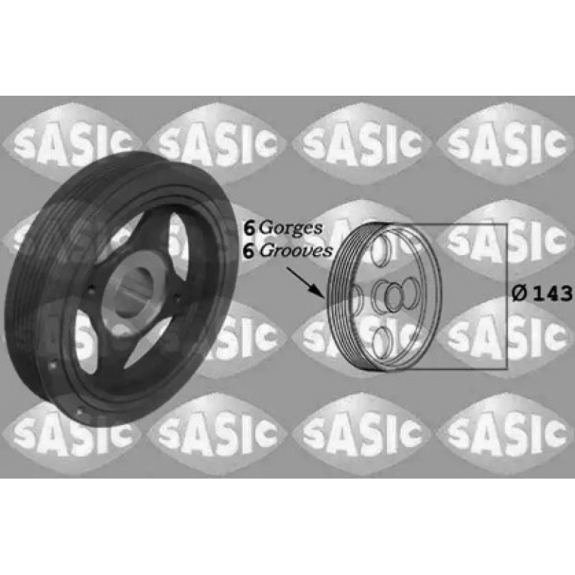 2154023 SASIC - Шків колінчастого валу
