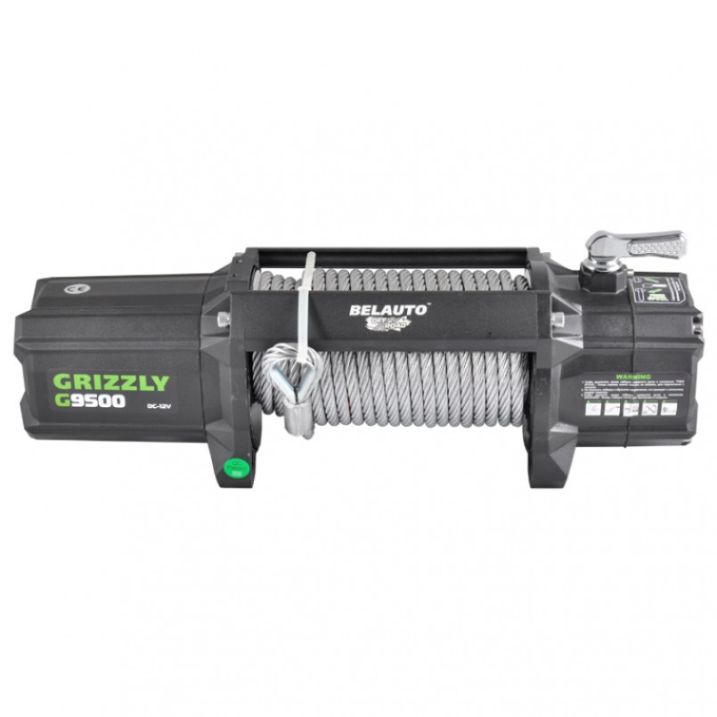 OFF ROAD Лебідка GRIZZLI 9500lbs (5.5hp/4.1kw. 218 : 1)