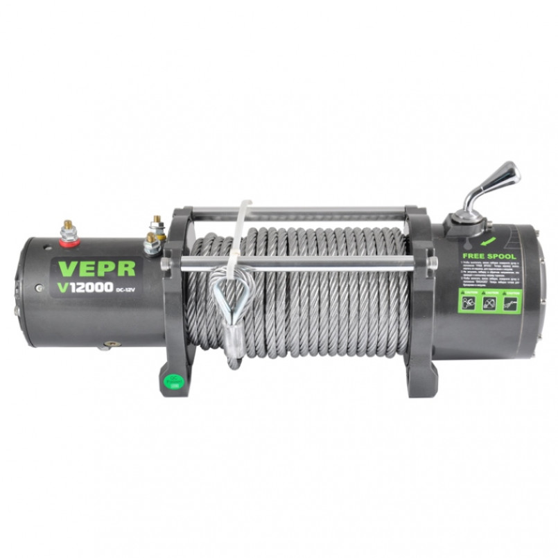 OFF ROAD Лебідка VEPR 12000lbs (6.0hp/4.4kw. 265 : 1)
