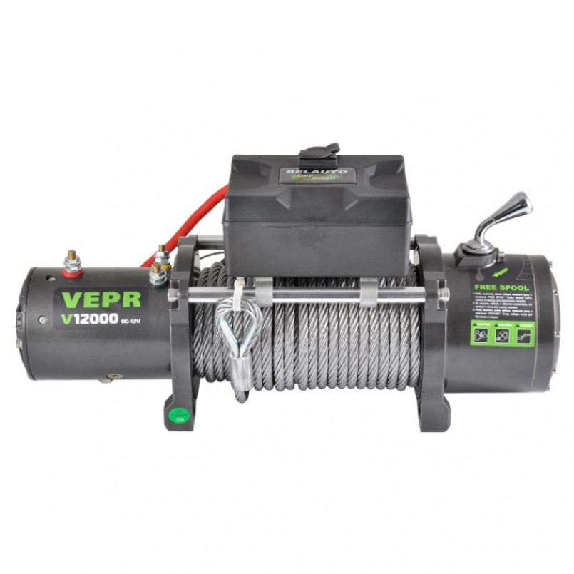 OFF ROAD Лебідка VEPR 12000lbs (6.0hp/4.4kw. 265 : 1)