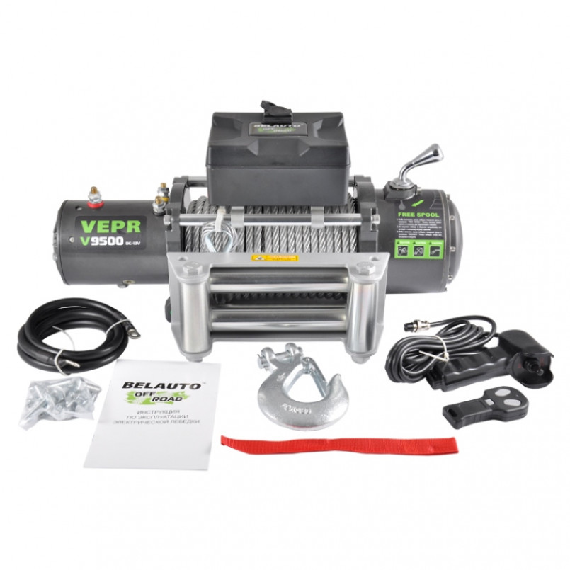 OFF ROAD Лебідка VEPR 9500lbs (5.5hp/4.1kw. 265 : 1)