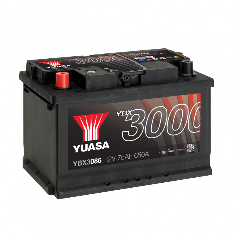 Yuasa 12V 76Ah SMF Battery YBX3086 (1)