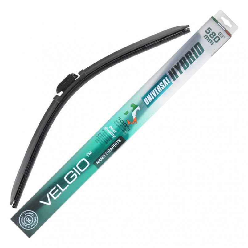 VELGIO б/к щітка с-ка UNIVERSAL HYBRID 23/580мм