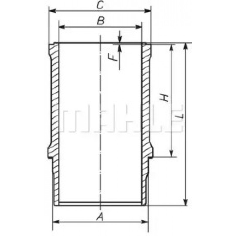 TX8376D  Mahle - Термостат