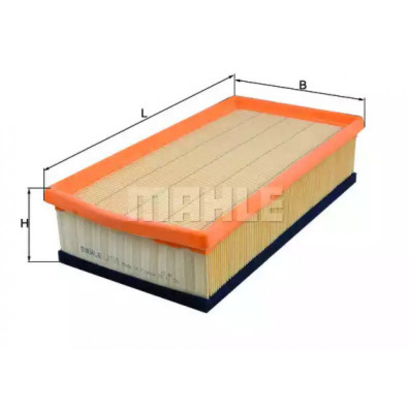 LX535 Фільтр повітря (MAHLE)