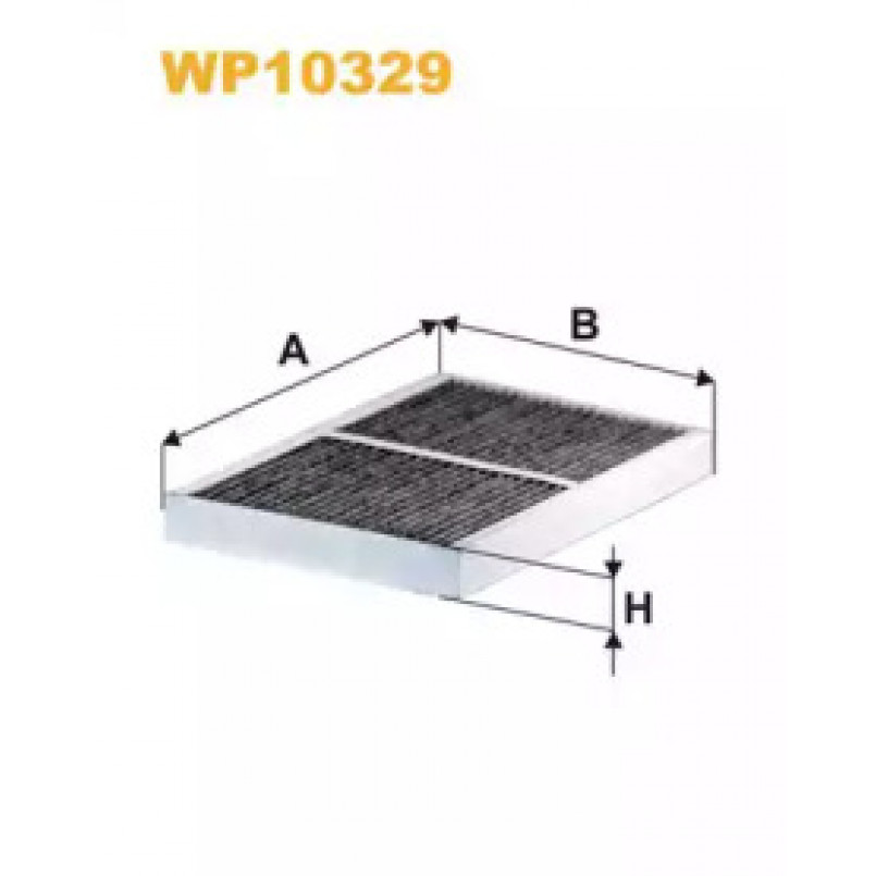 WP10329   (1395A)  WIX Фільтр салону