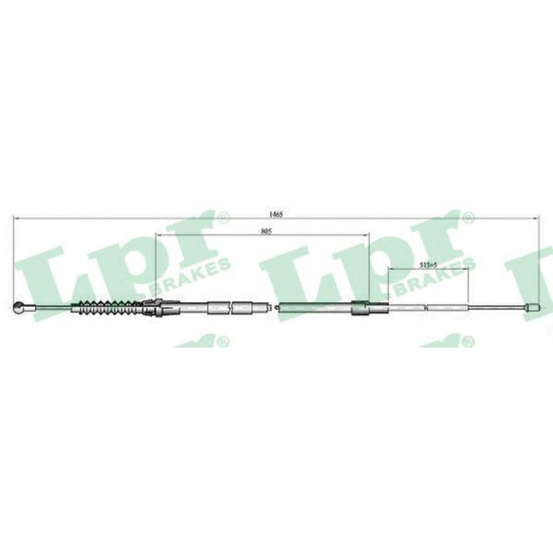 C0064B  LPR - Трос ручного гальма