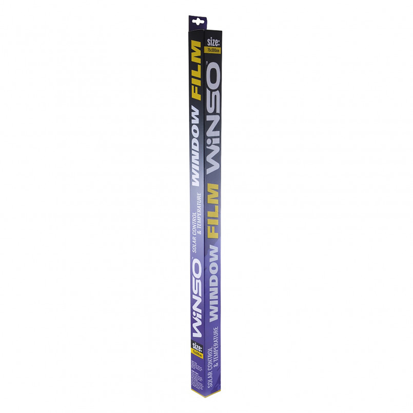 Плівка тонувальна WINSO Dark Black 86%, розмір 75 х 300 см.