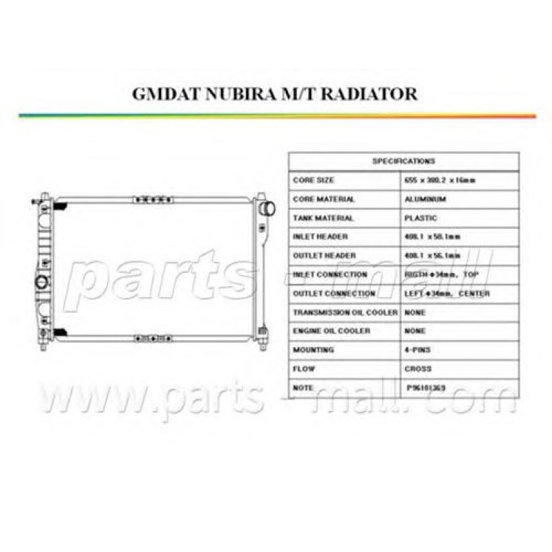 PXNDC-016 PMC  -  Радіатор охолодження