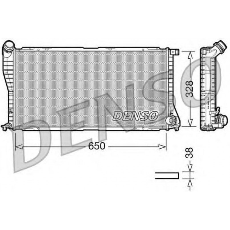 DRM05002  DENSO - Радіатор охолодження