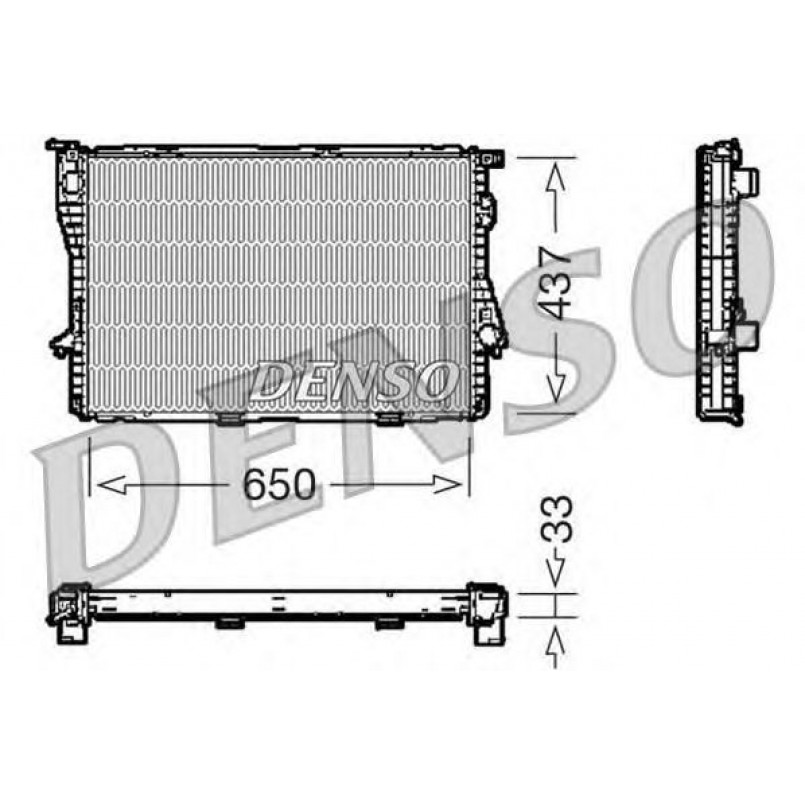 DRM05067  DENSO - Радіатор охолодження