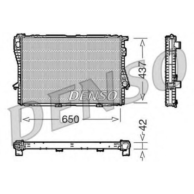 DRM05068  DENSO - Радіатор охолодження