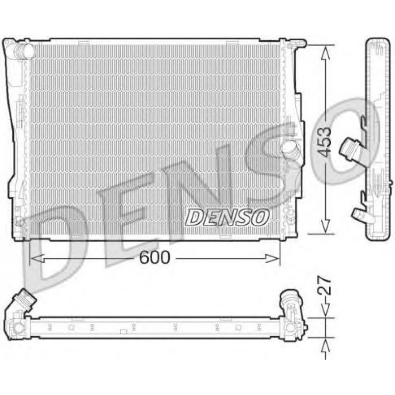 DRM05073  DENSO - Радіатор охолодження