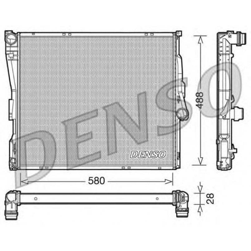 DRM05090  DENSO - Радіатор охолодження