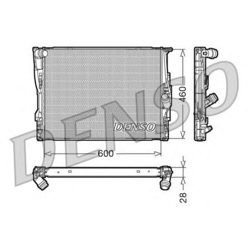 DRM05110  DENSO - Радіатор охолодження