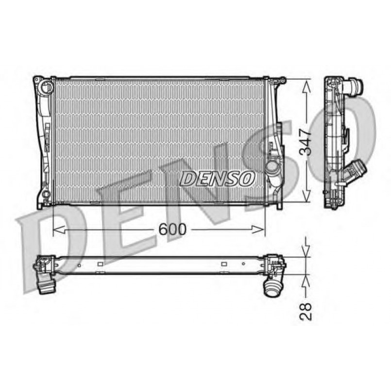 DRM05111  DENSO - Радіатор охолодження