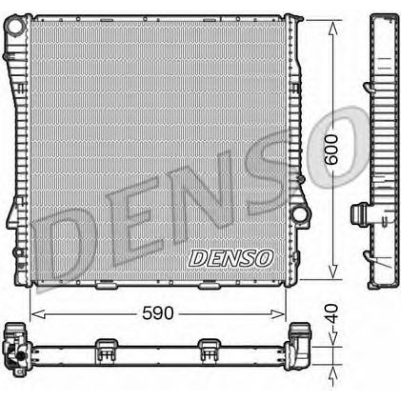 DRM05112  DENSO - Радіатор охолодження