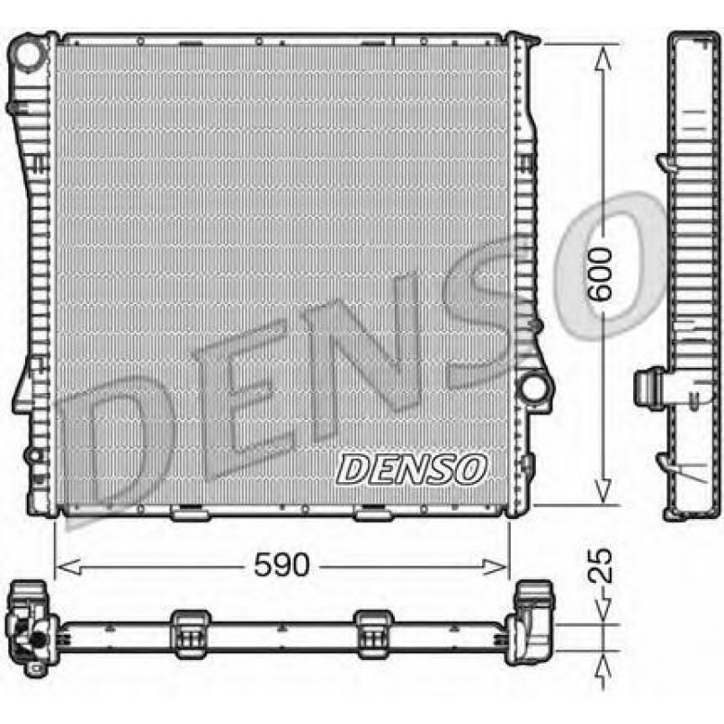 DRM05113  DENSO - Радіатор охолодження