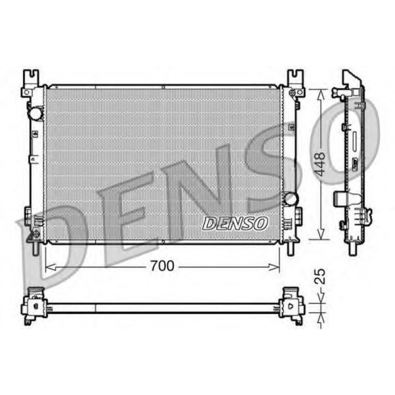 DRM06001  DENSO - Радіатор охолодження