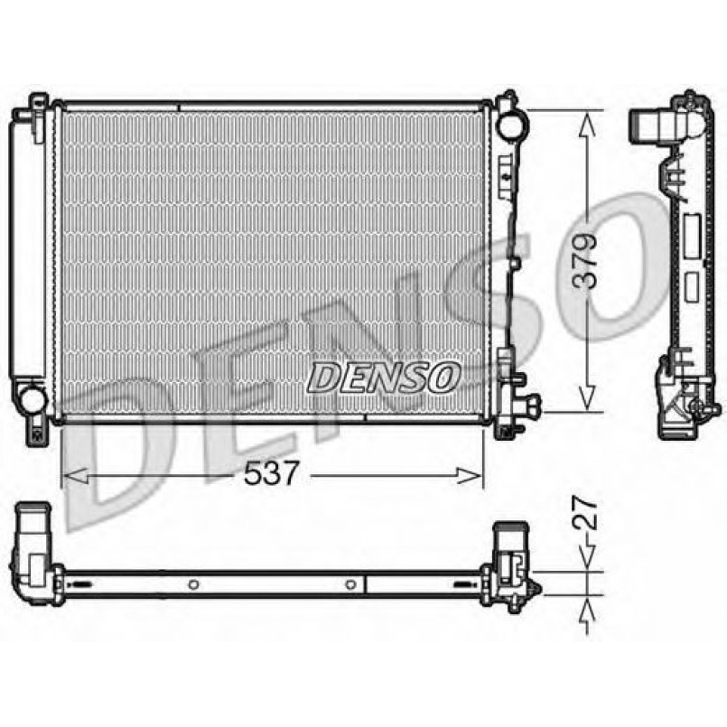 DRM06003  DENSO - Радіатор охолодження