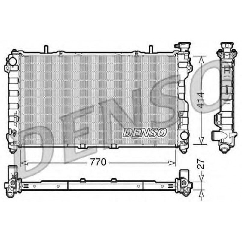 DRM06011  DENSO - Радіатор охолодження