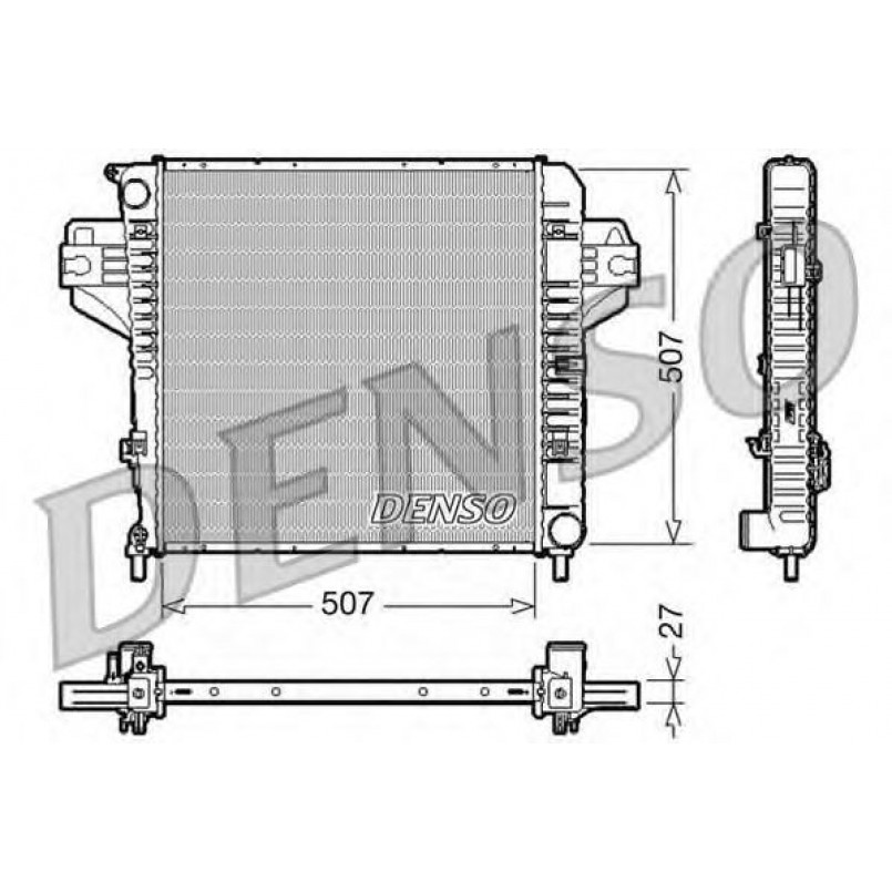 DRM06030  DENSO - Радіатор охолодження
