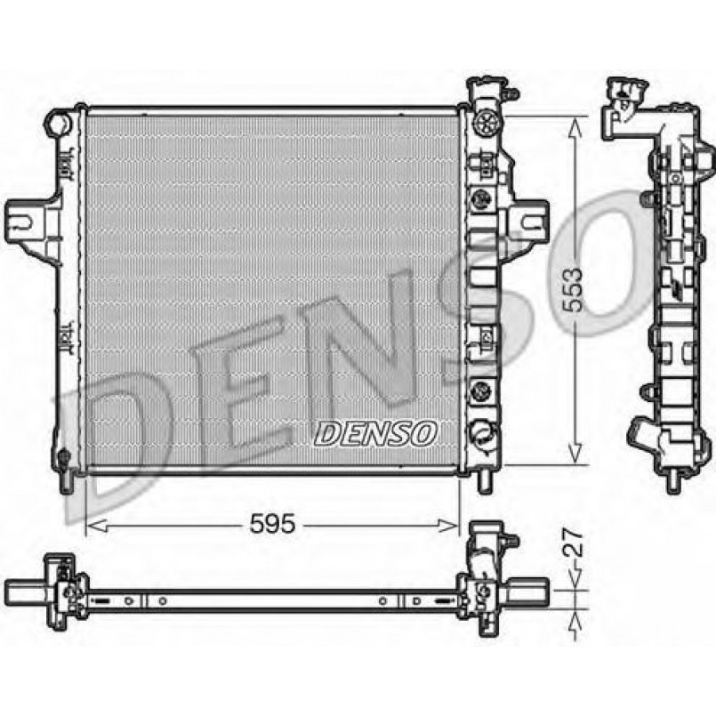 DRM06032  DENSO - Радіатор охолодження