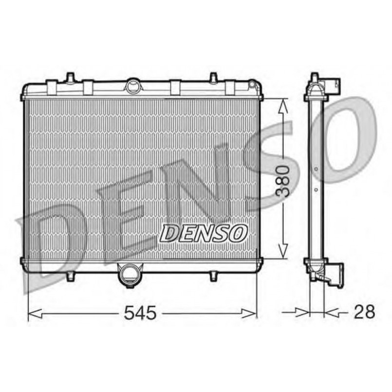 DRM07060  DENSO - Радіатор охолодження