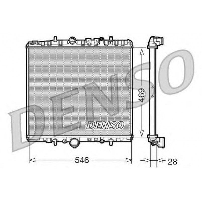 DRM07061  DENSO - Радіатор охолодження