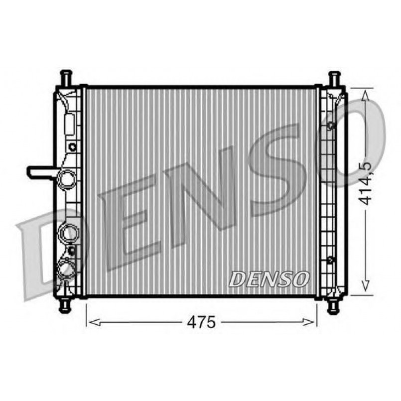 DRM09034  DENSO - Радіатор охолодження